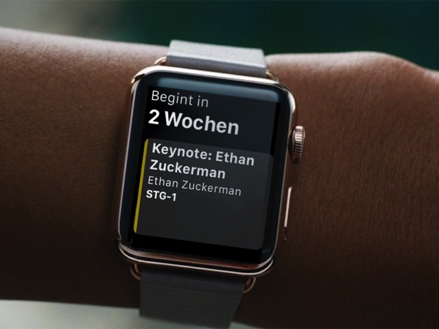 Screenshot of the Bits & Bäume App